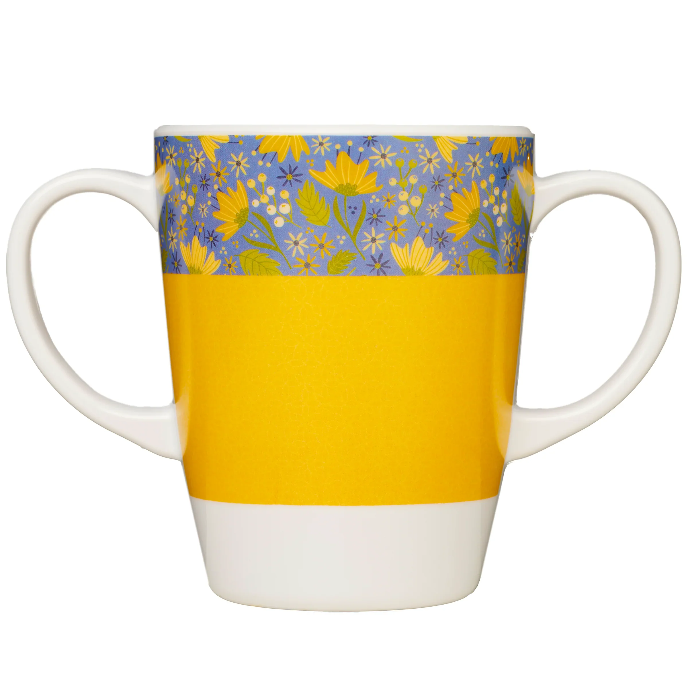 Two Handled Melamine 'China' Tea Cup - Image 2