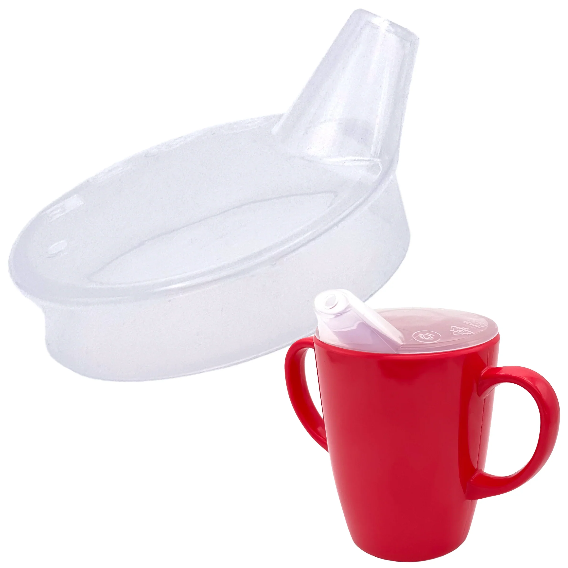 Two Handled Melamine 'China' Tea Cup - Image 9