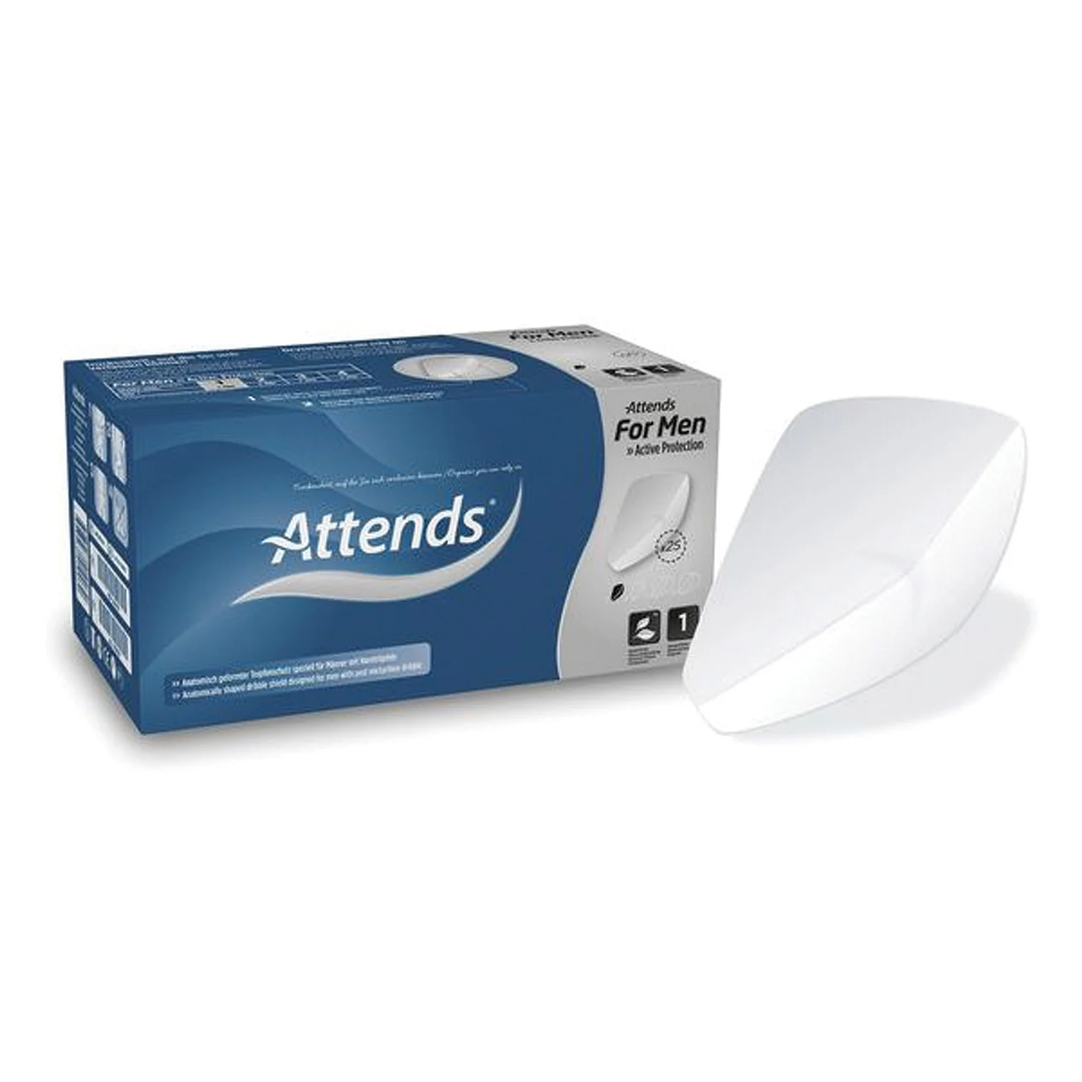 Attends for Men Shield Level 1-2 for Light Incontinence - Image 3