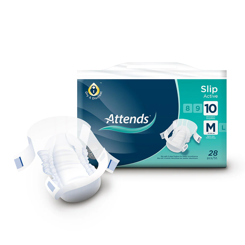 Attends Slip Active Diapers for Heavy Incontinence - Image 3