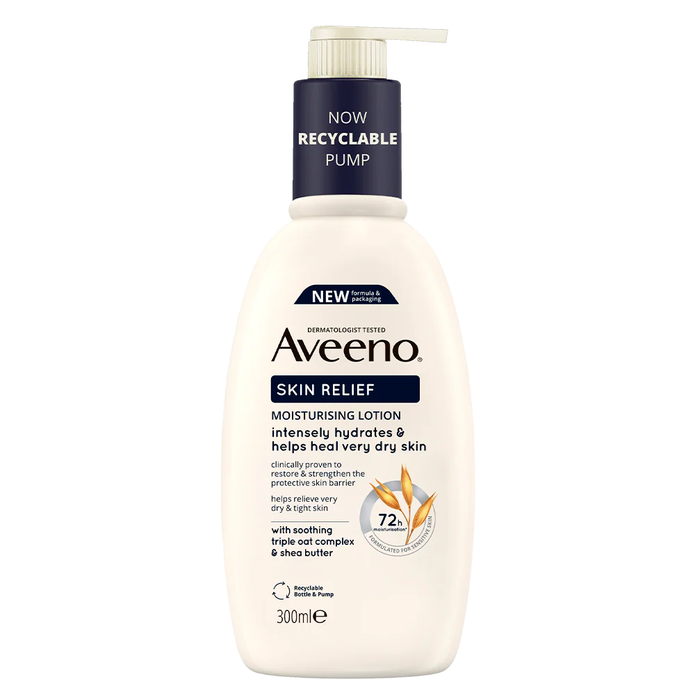 Aveeno Skin Relief Moisturising Lotion with Shea Butter - Image 2