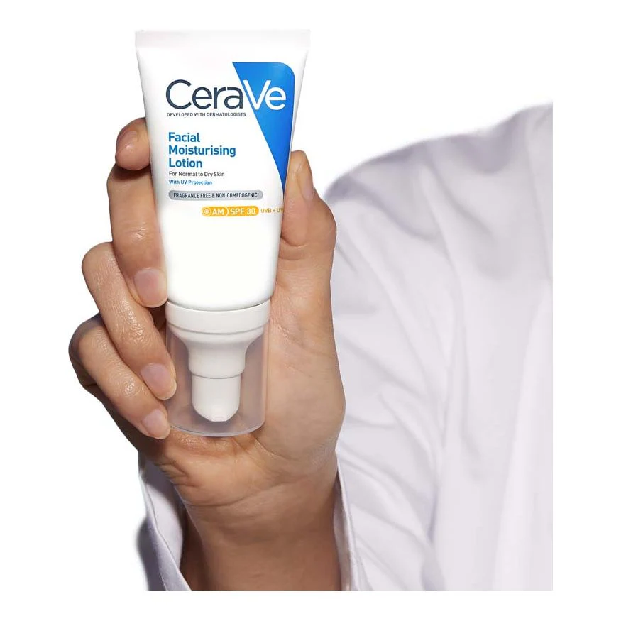 CeraVe AM Facial Moisturising Lotion With SPF 30 - Image 2