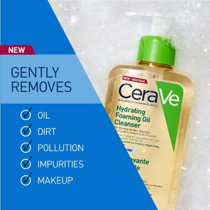 CeraVe Hydrating Foaming Oil Cleanser - Image 3
