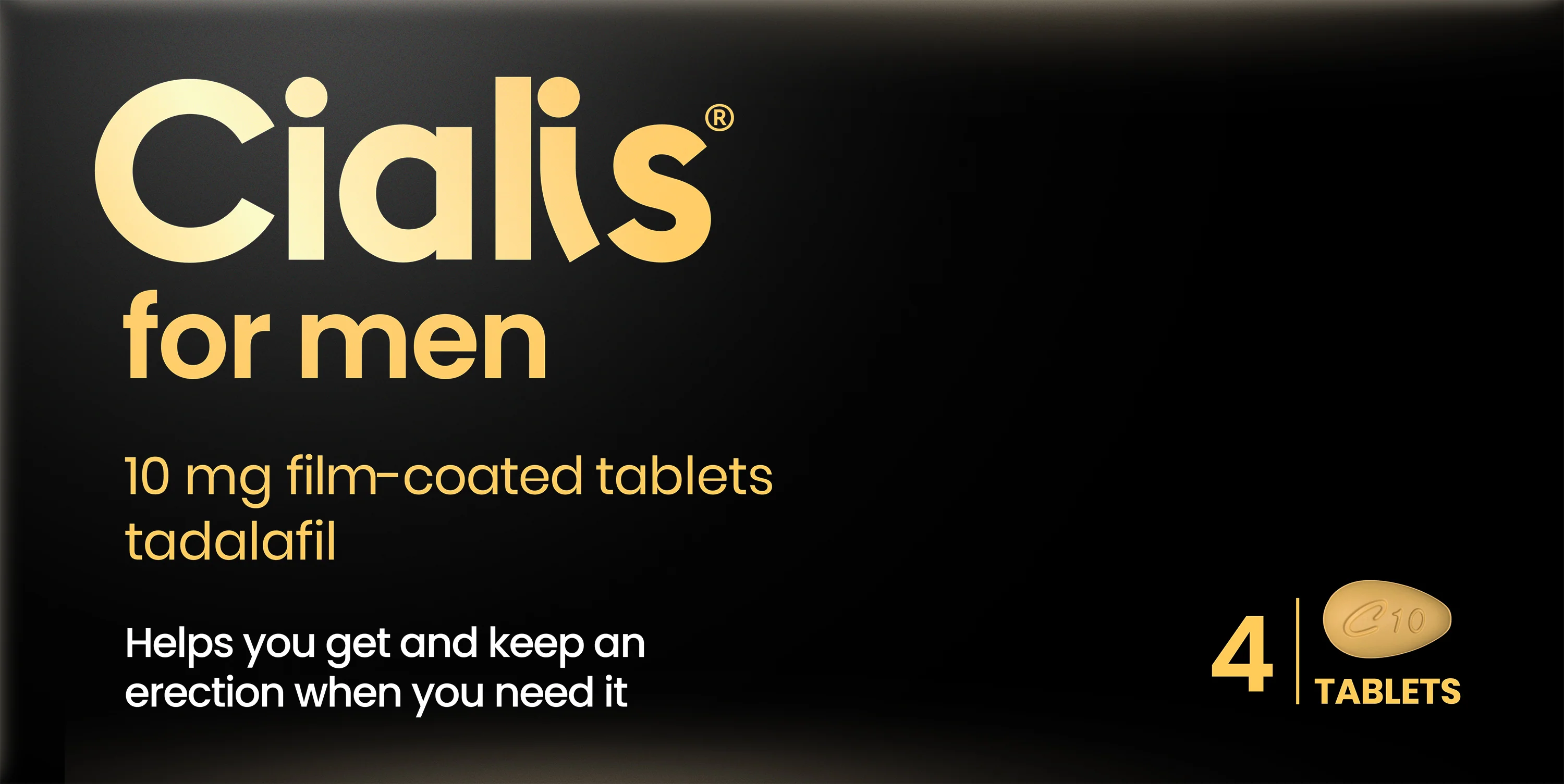 Cialis for men 10mg film-coated tablets tadalafil - Image 2