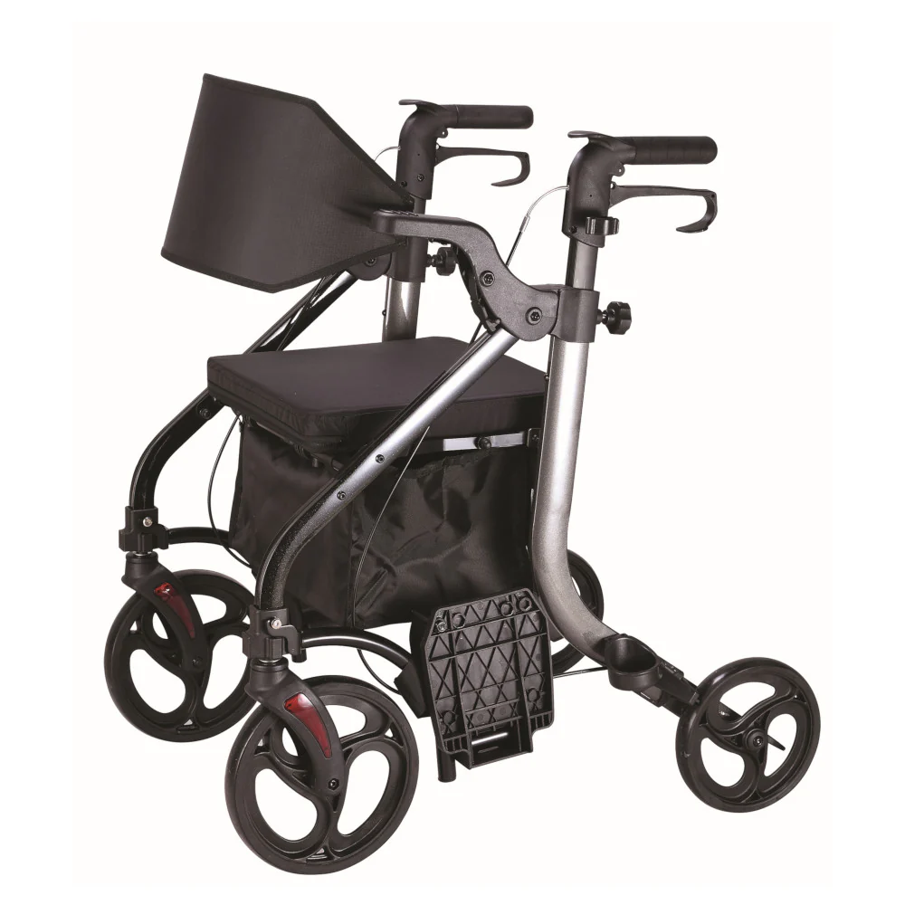 Rollator & Wheelchair Combo (2-in-1)