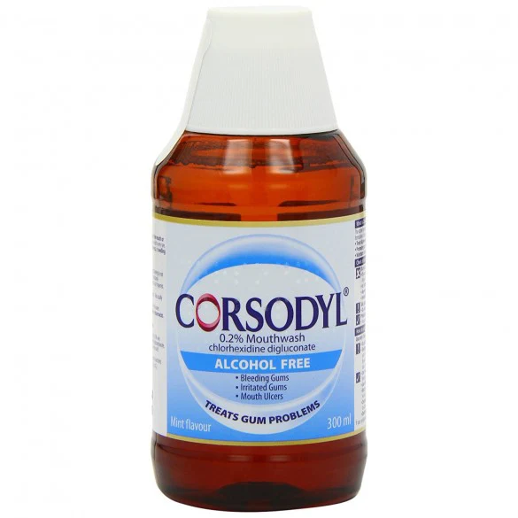 Corsodyl Mouthwash 300ml - Image 2