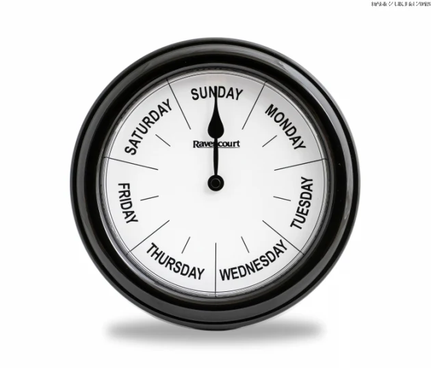 Dementia & Alzheimers Day Of The Week Wall Clock