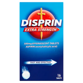 Disprin Extra Strength 500mg Effervescent Tablets 16's