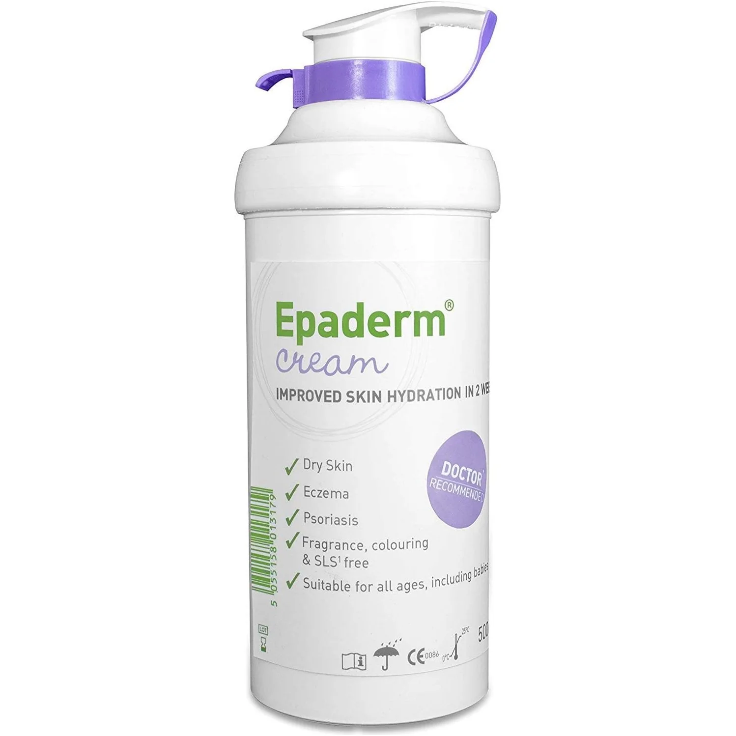 Epaderm Cream Pump - Image 2