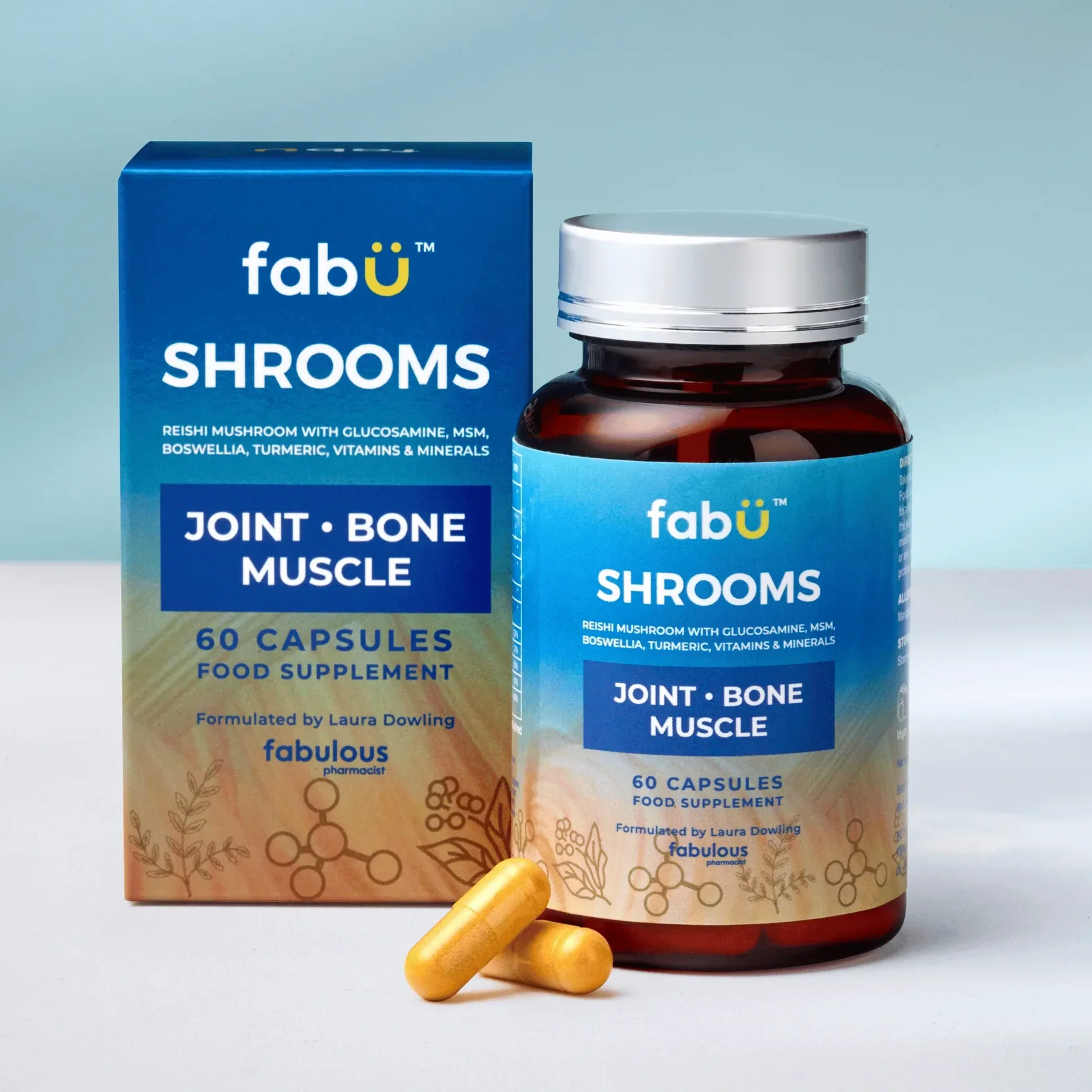 fabÜ Shrooms : Joint, Bone, Muscle