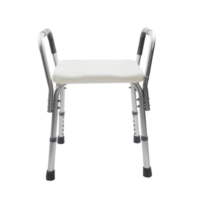 Aluminium Shower Stool with Removable Armrests