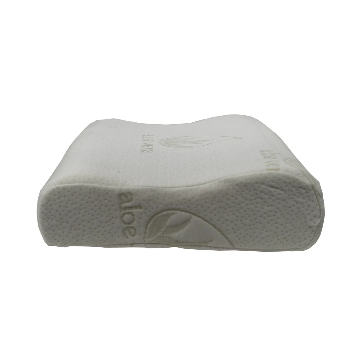 Gel & Memory Foam Pillow, with Cover “Aloe Vera” - Image 3