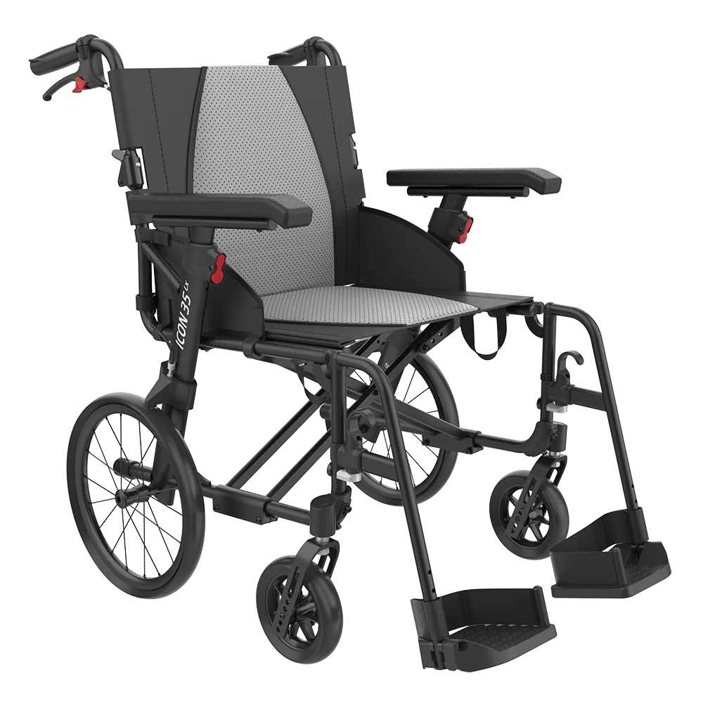 Icon 35 Lx Premium Lightweight Transfer Wheelchair