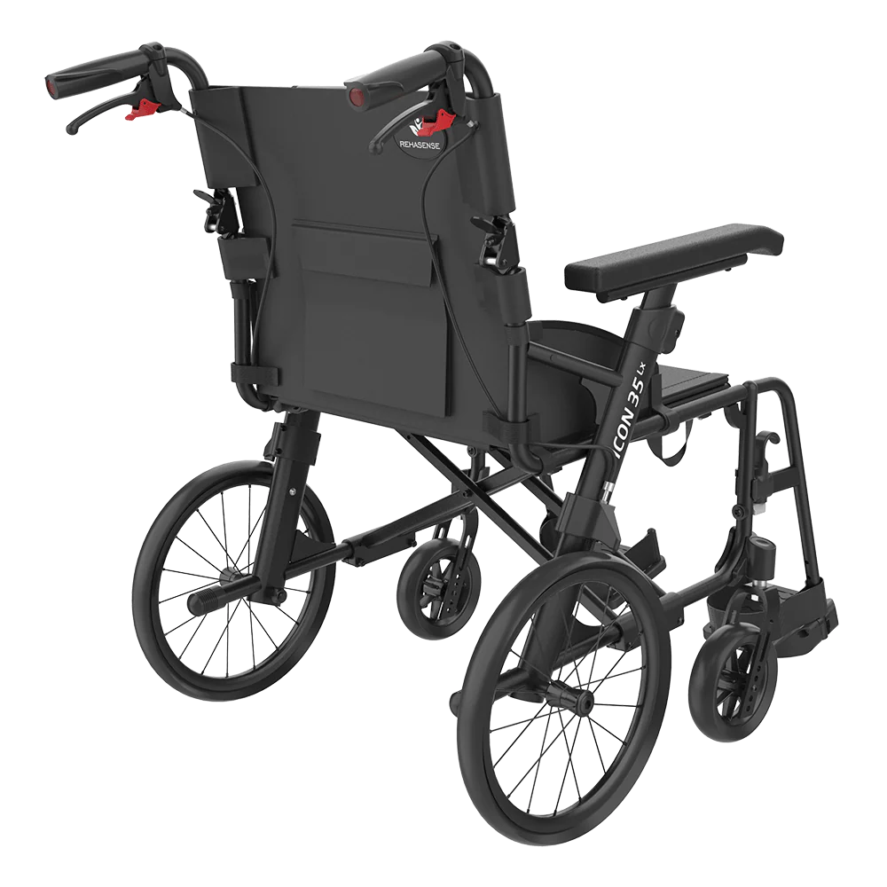 Icon 35 Lx Premium Lightweight Transfer Wheelchair - Image 3