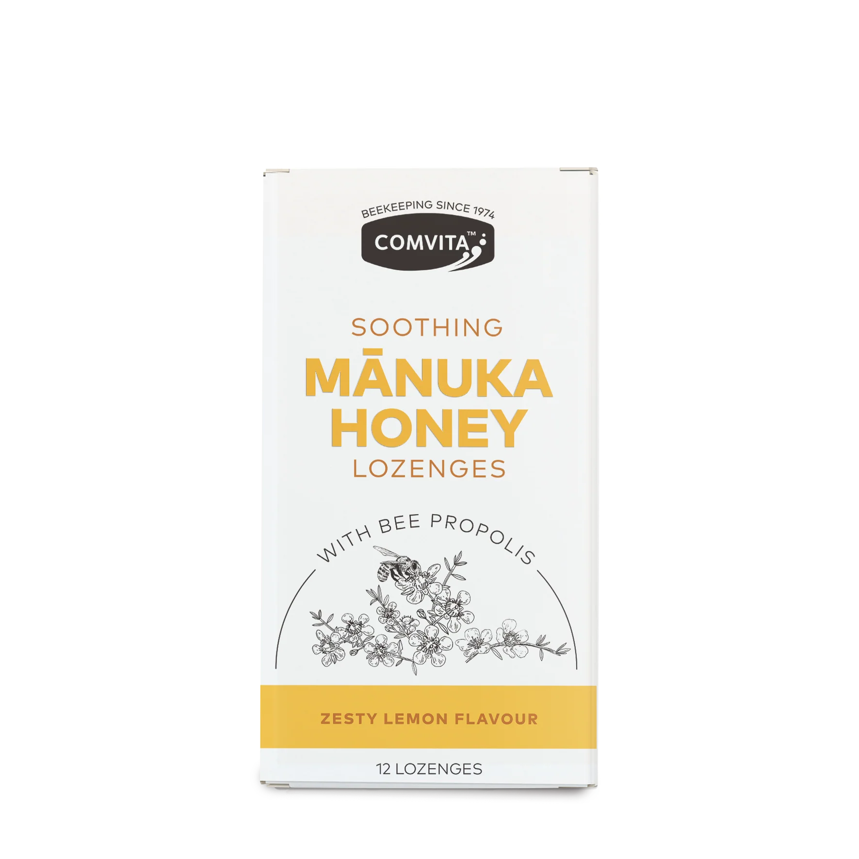 Manuka Honey Lozenges with Propolis Lemon & Honey