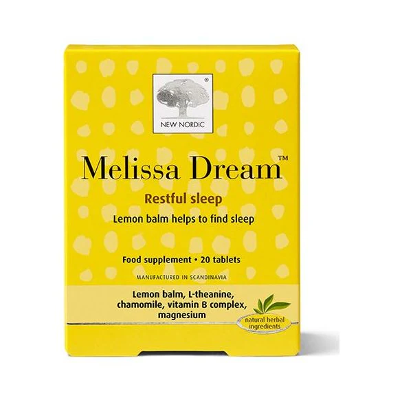 New Nordic Melissa Dream 20 Tablets