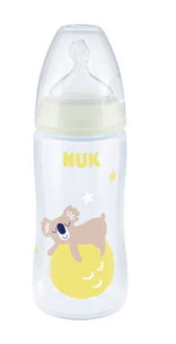 NUK First Choice+ Night Temperature Controlled Bottle 300ml 0-6 Months - Image 2