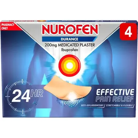 Nurofen Durance 200mg Medicated Plaster - Image 2