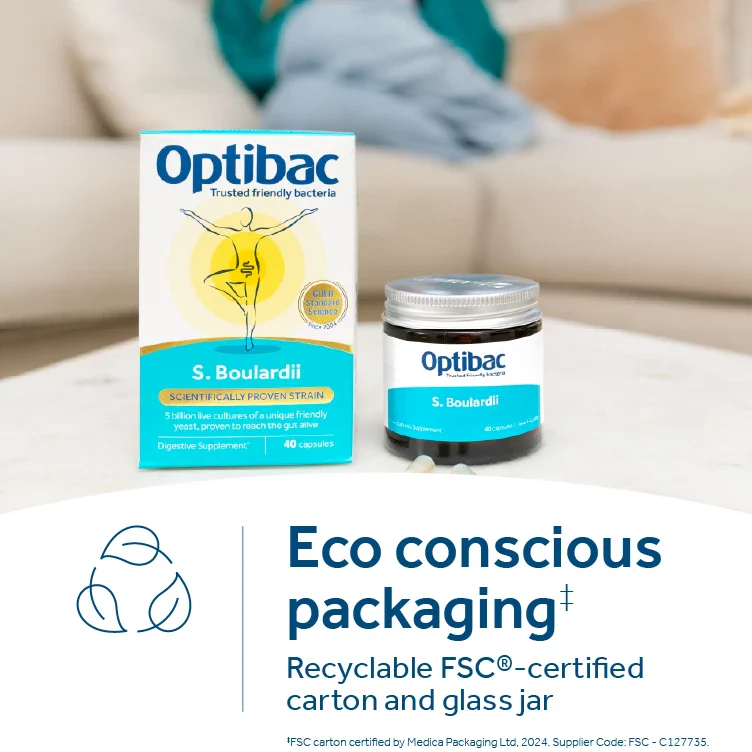 Optibac S. Boulardii Capsules 16s - Image 2