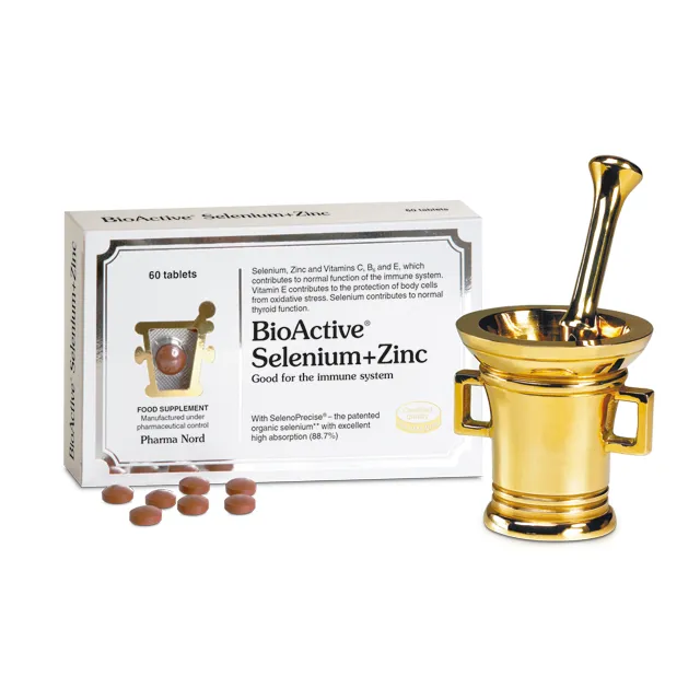 Pharma Nord BioActive Selenium & Zinc Tablets
