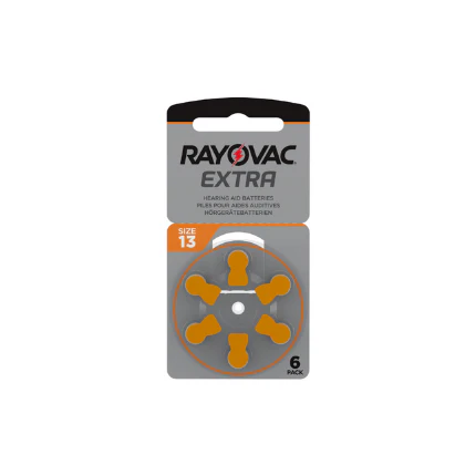 Rayovac Hearing Aid Batteries Extra 6 Pack - Image 2