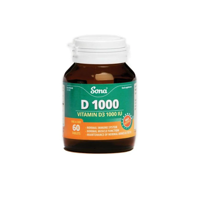 Sona D1000 (1000IU of Vitamin D3) - Image 2