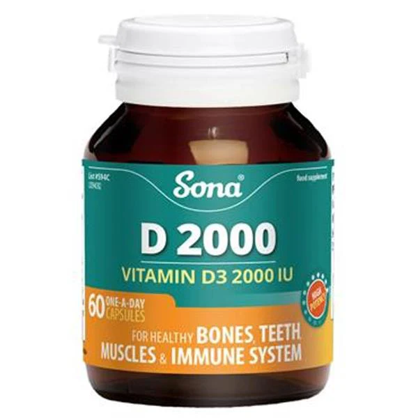 Sona D2000 (2000IU of Vitamin D) - Image 2