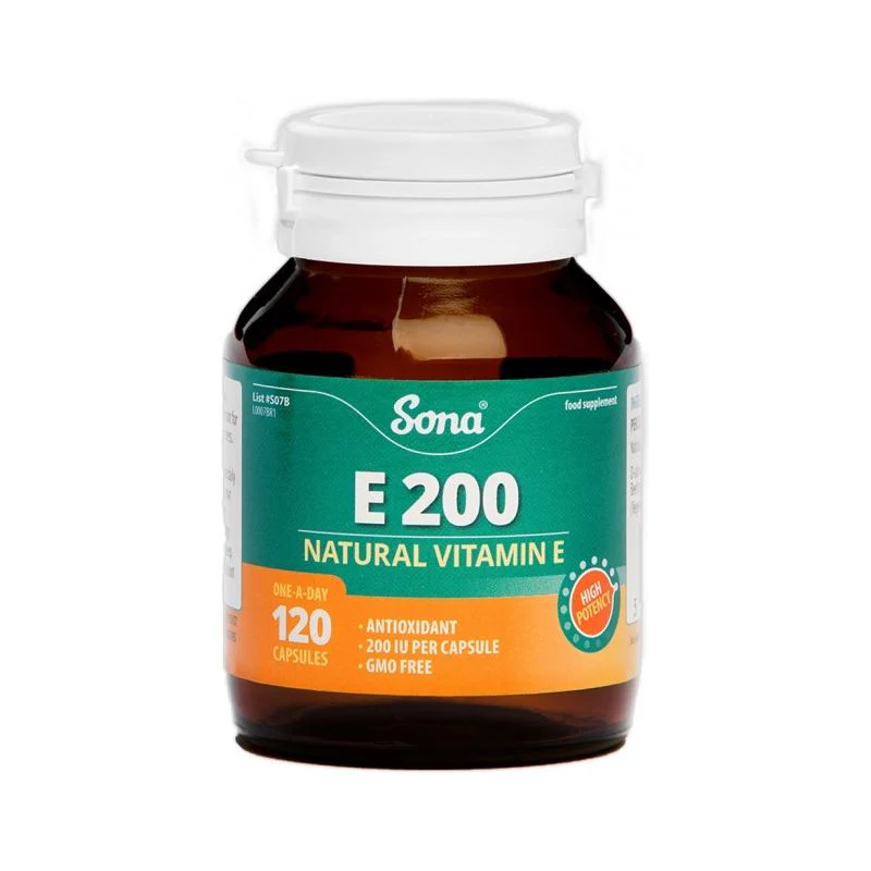 Sona E200 (200IU of Natural Vitamin E) - Image 2
