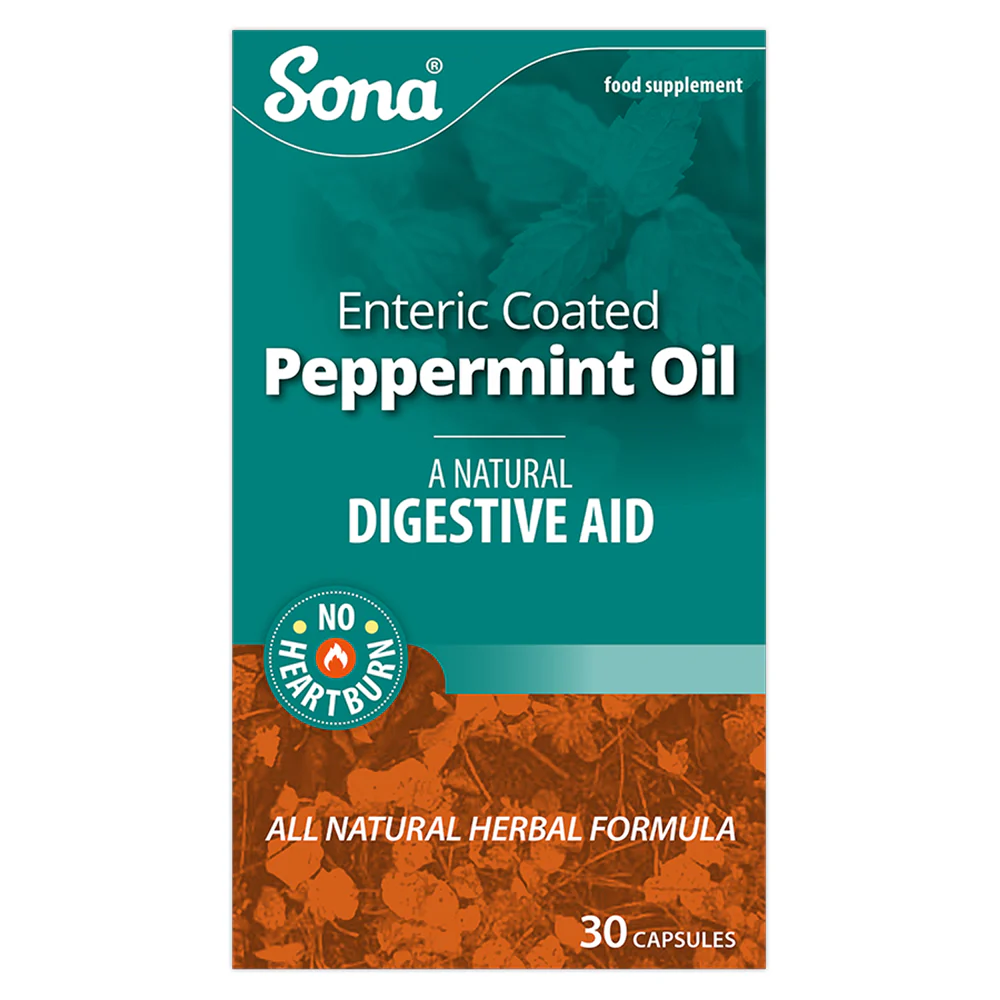 Sona Peppermint Oil Capsules(Enteric Coated)