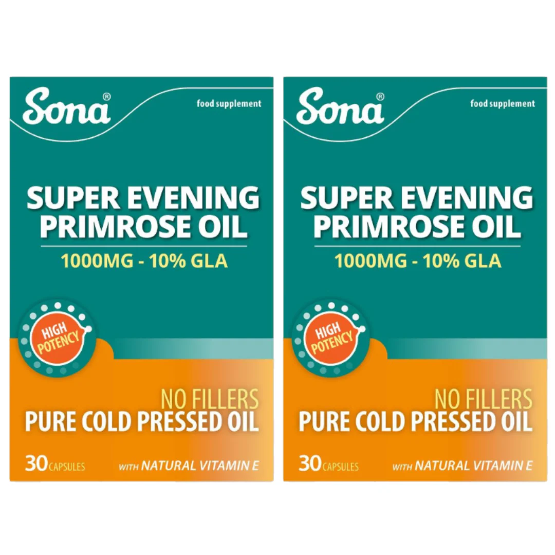 Sona Super Evening Primrose Oil 1000mg - Image 2