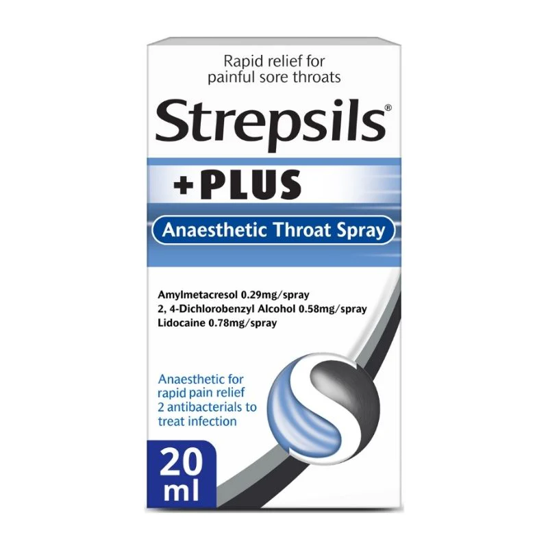 Strepsils Plus Anaesthetic Throat Spray 20ml