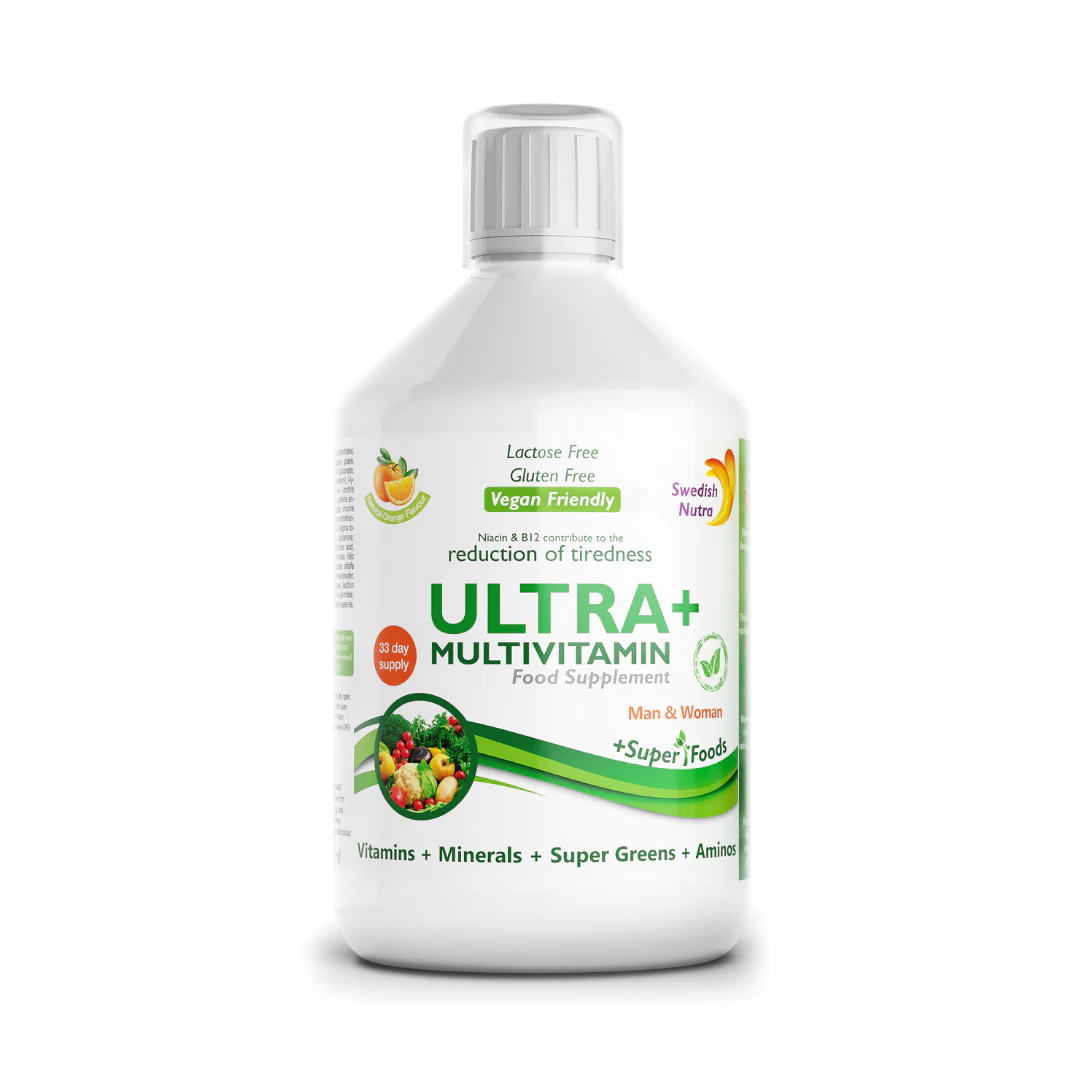 Swedish Nutra ULTRA + Multivitamin Food Supplement 500ml