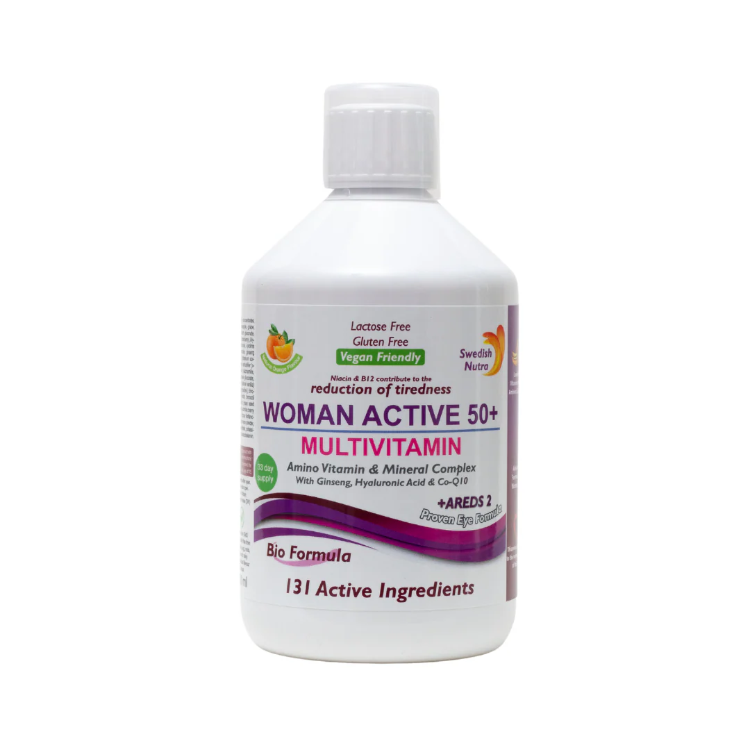 Swedish Nutra Woman Active 50+ Multivitamin