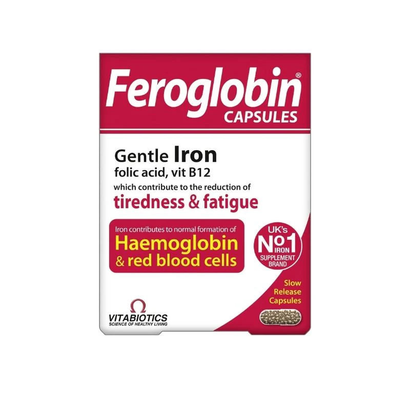 Vitabiotics Feroglobin B12 30 Capsules