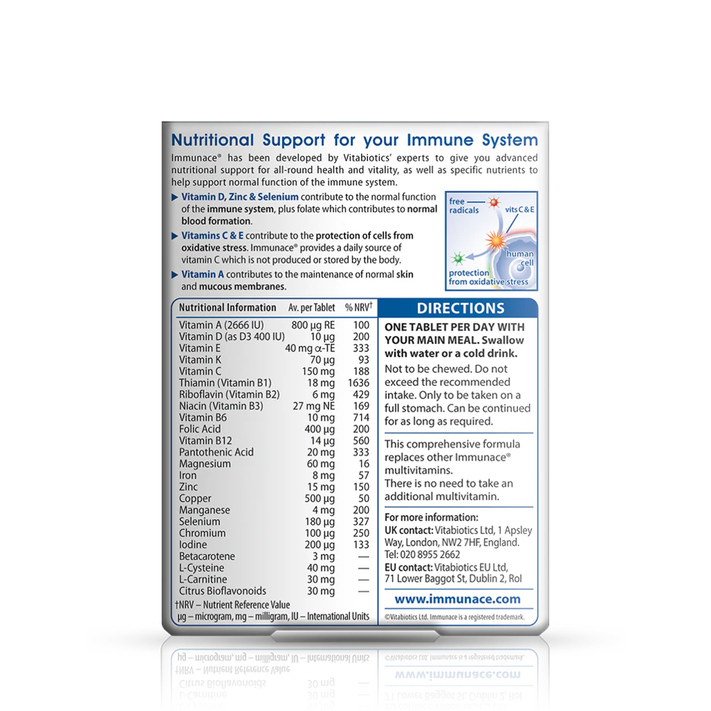Vitabiotics Immunace Original - Image 2