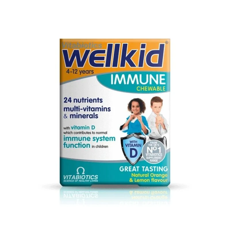 Vitabiotics WellKid Immune Chewable 30 Tablets
