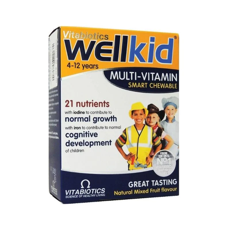 Vitabiotics WellKid Multi-Vitamin Smart Chewable 30 Tablets