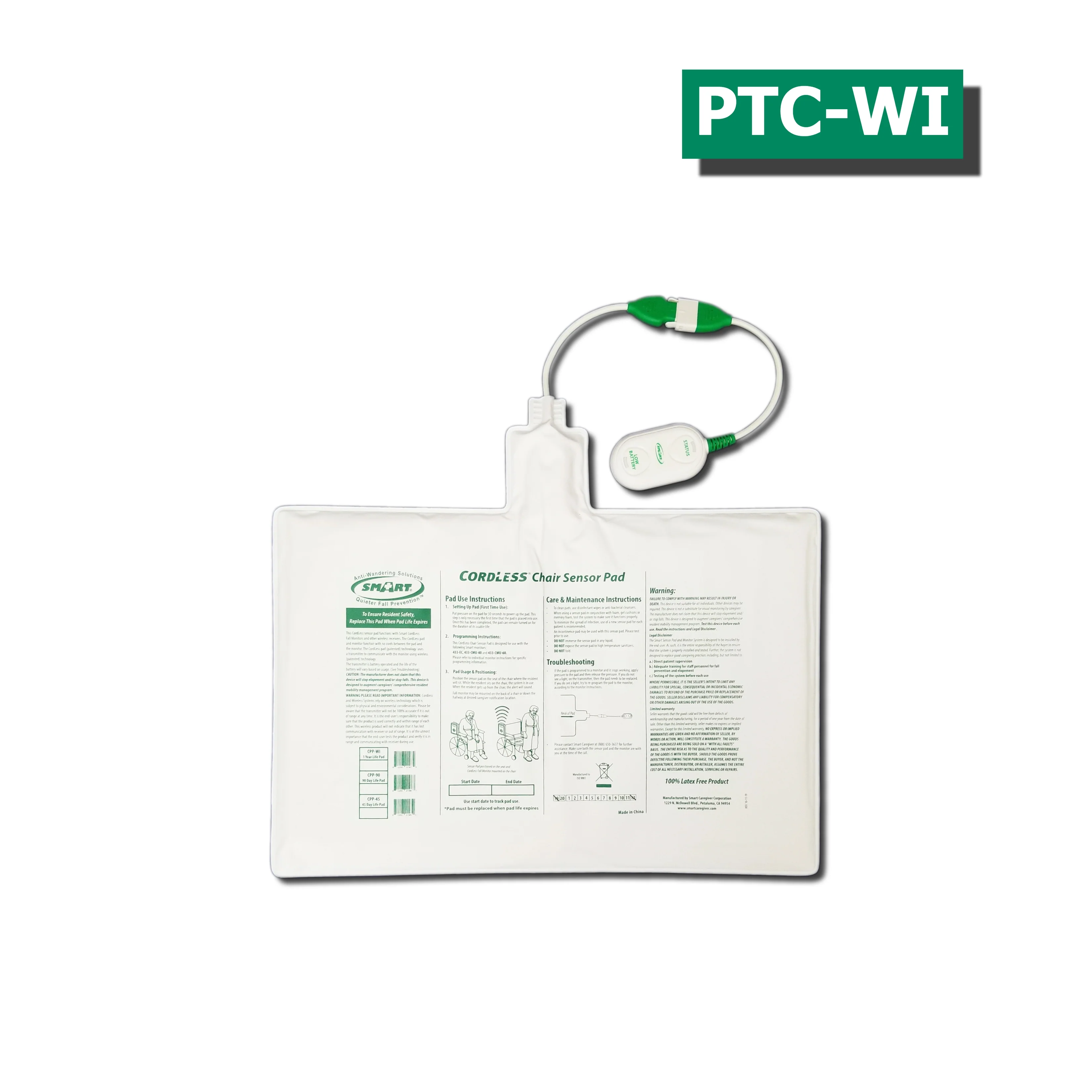 Wireless Alarm Monitor With Chair Pad Sensor (Package) - Image 4